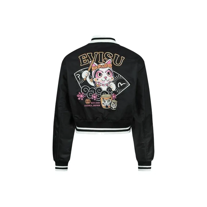 EVISU SS23 Куртка Женская Черная