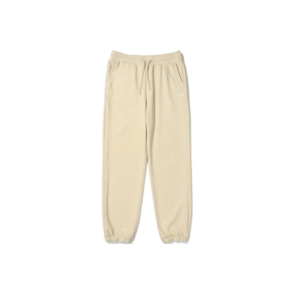 FILA Knitted Sweatpants Women's Yellow