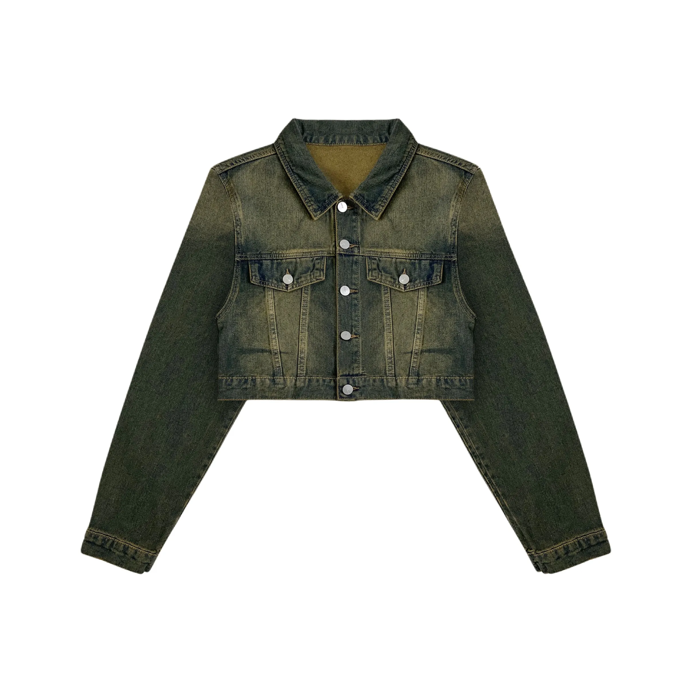 FOREVER 21 Denim Jacket Women's Vintage Blue