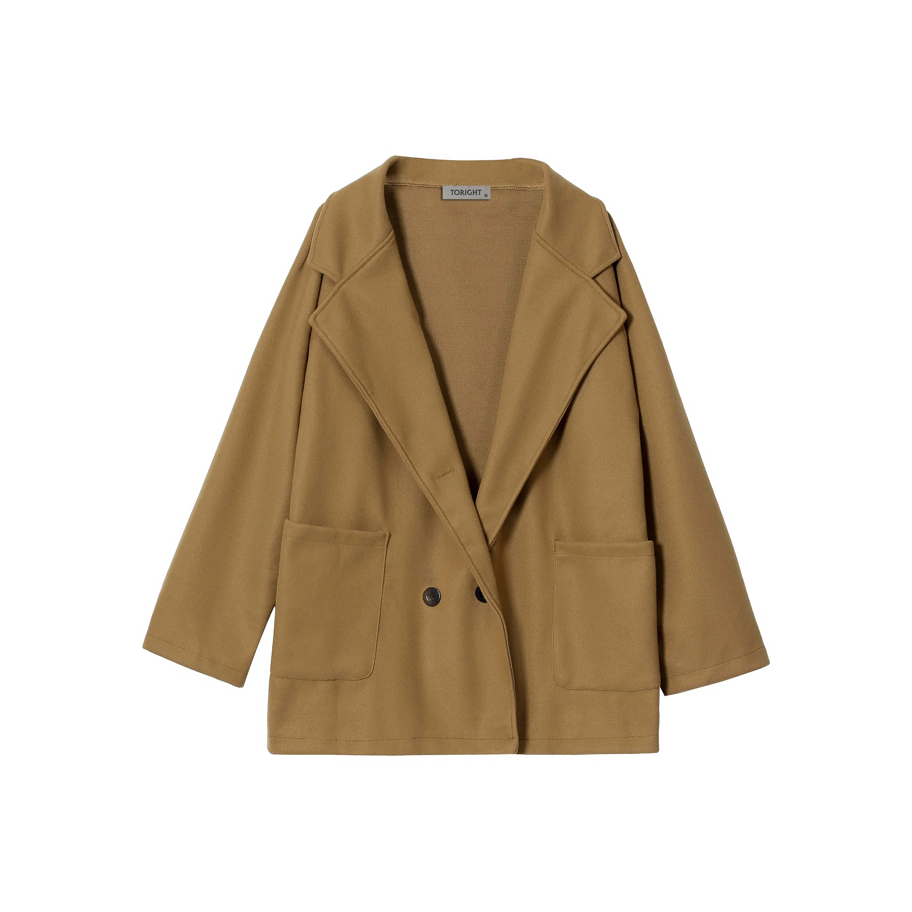 TORIGHT Velvet feel Coat Women's Camel