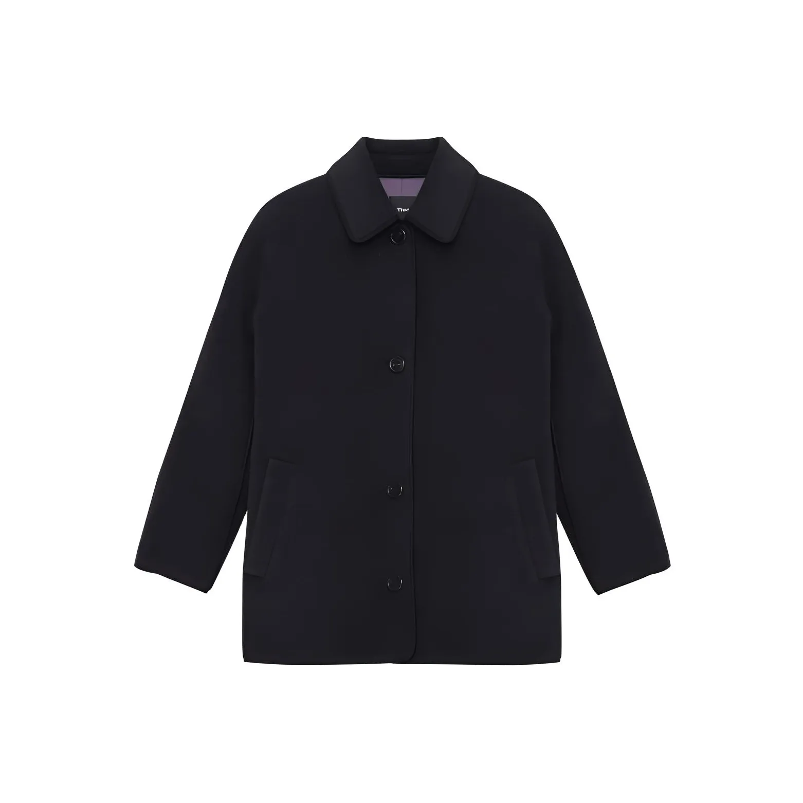 THEORY THEORY Designer Co authored Collection Coats Women's Charcoal Gray