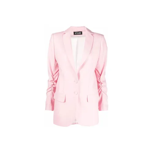 STYLAND Розовый Женские Офисные Костюмы