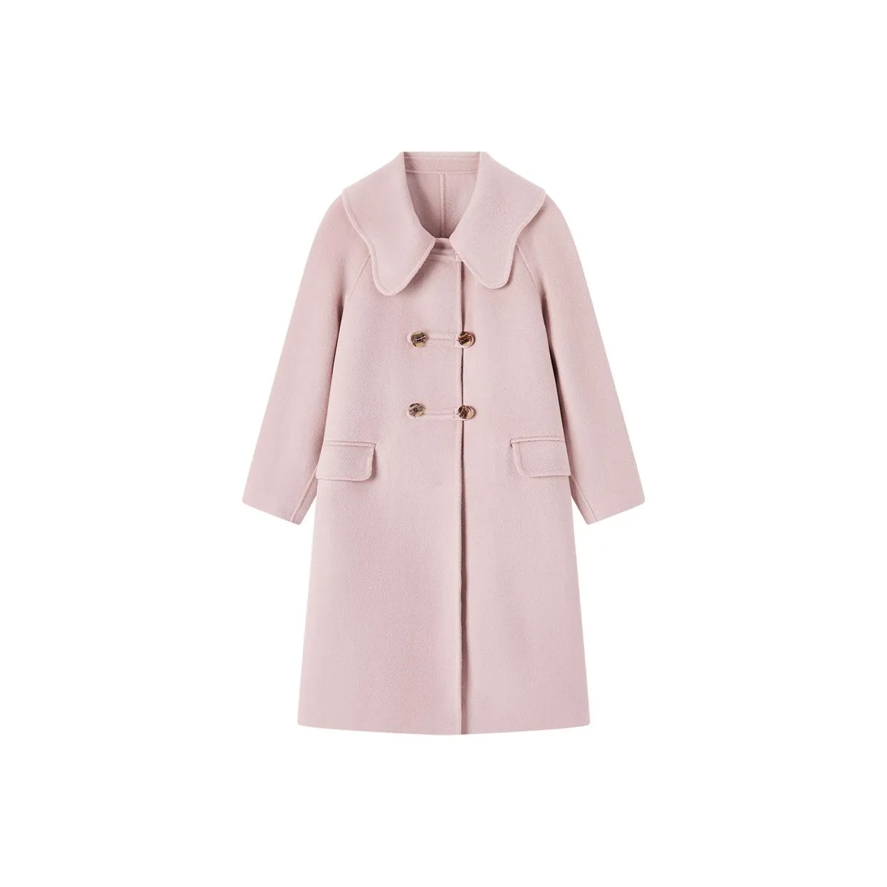 EICHITOO Розовое Женское Пальто