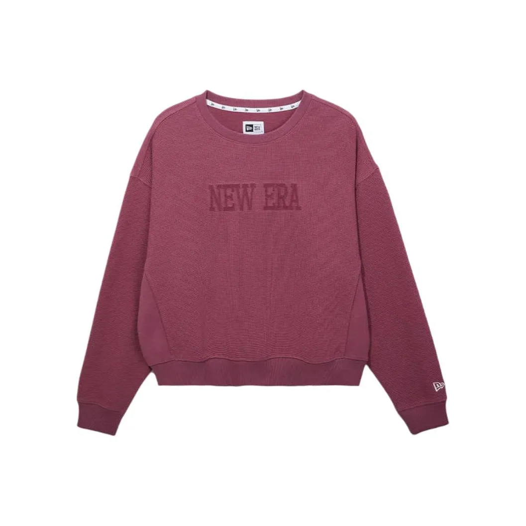 New Era Розово-красные Женские Свитшоты