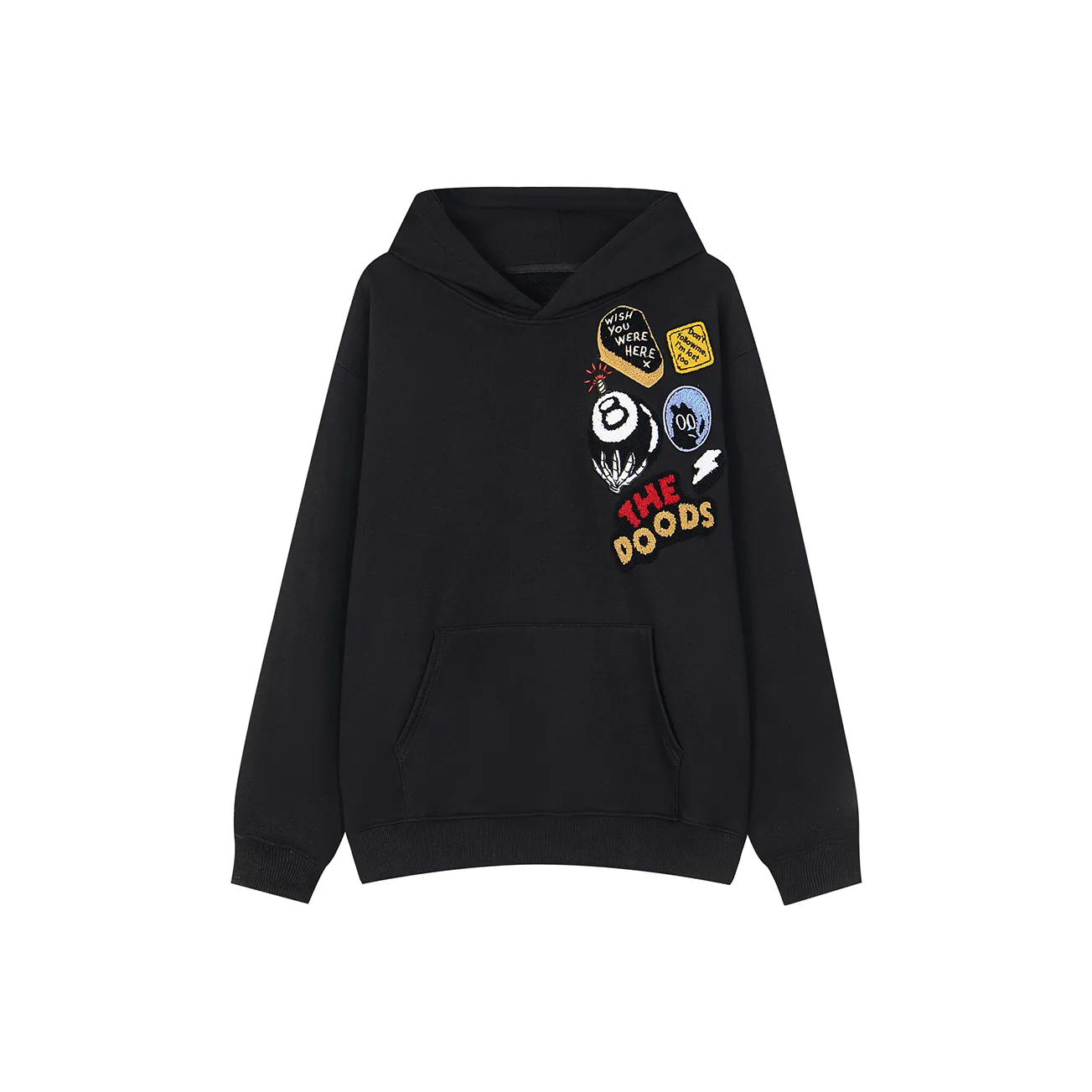 PAZZO Мода С принтом Универсальный худи Унисекс