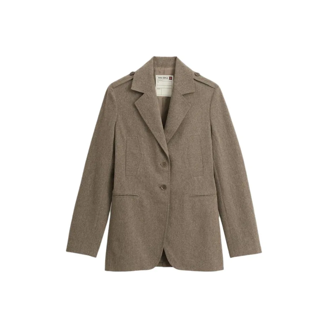 ZARA SRPLS Series Business Suits Women's Khaki