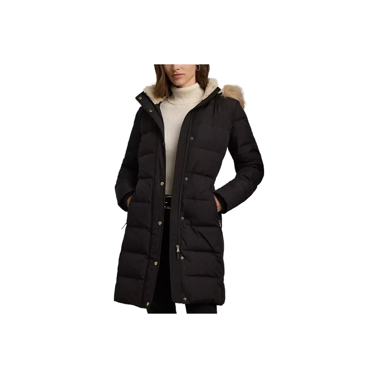 Ralph Lauren Down Jacket Women
s Black