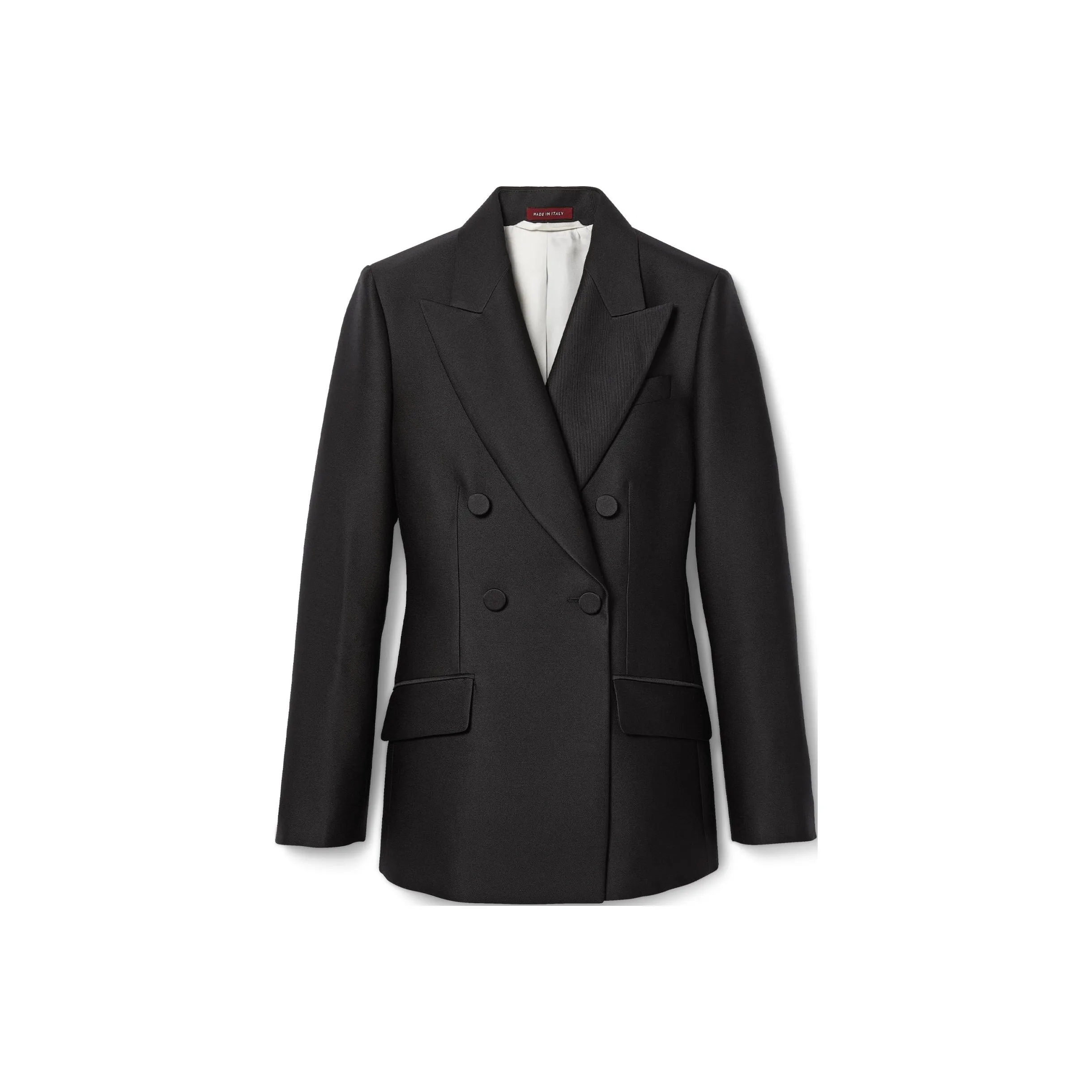 GUCCI Double breasted Long Wool Coat