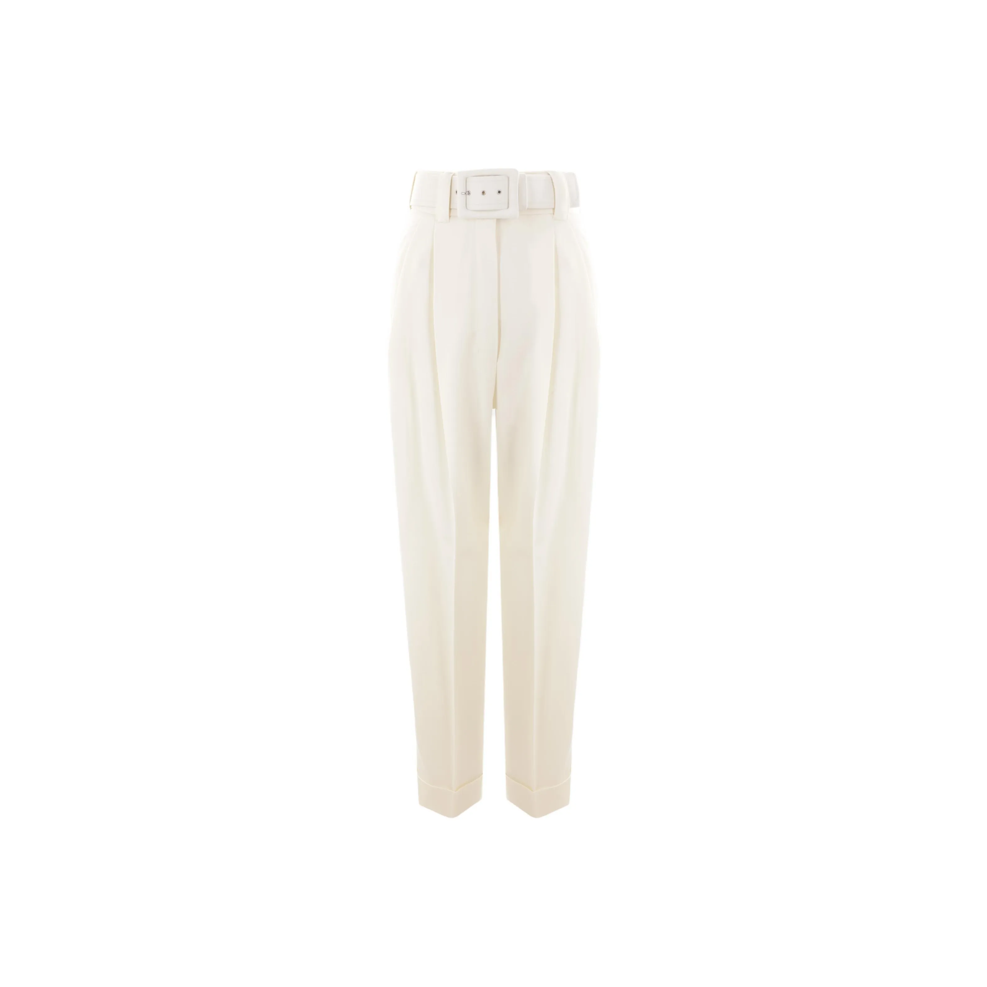 MaxMara Casual Pants Women's Ivory White