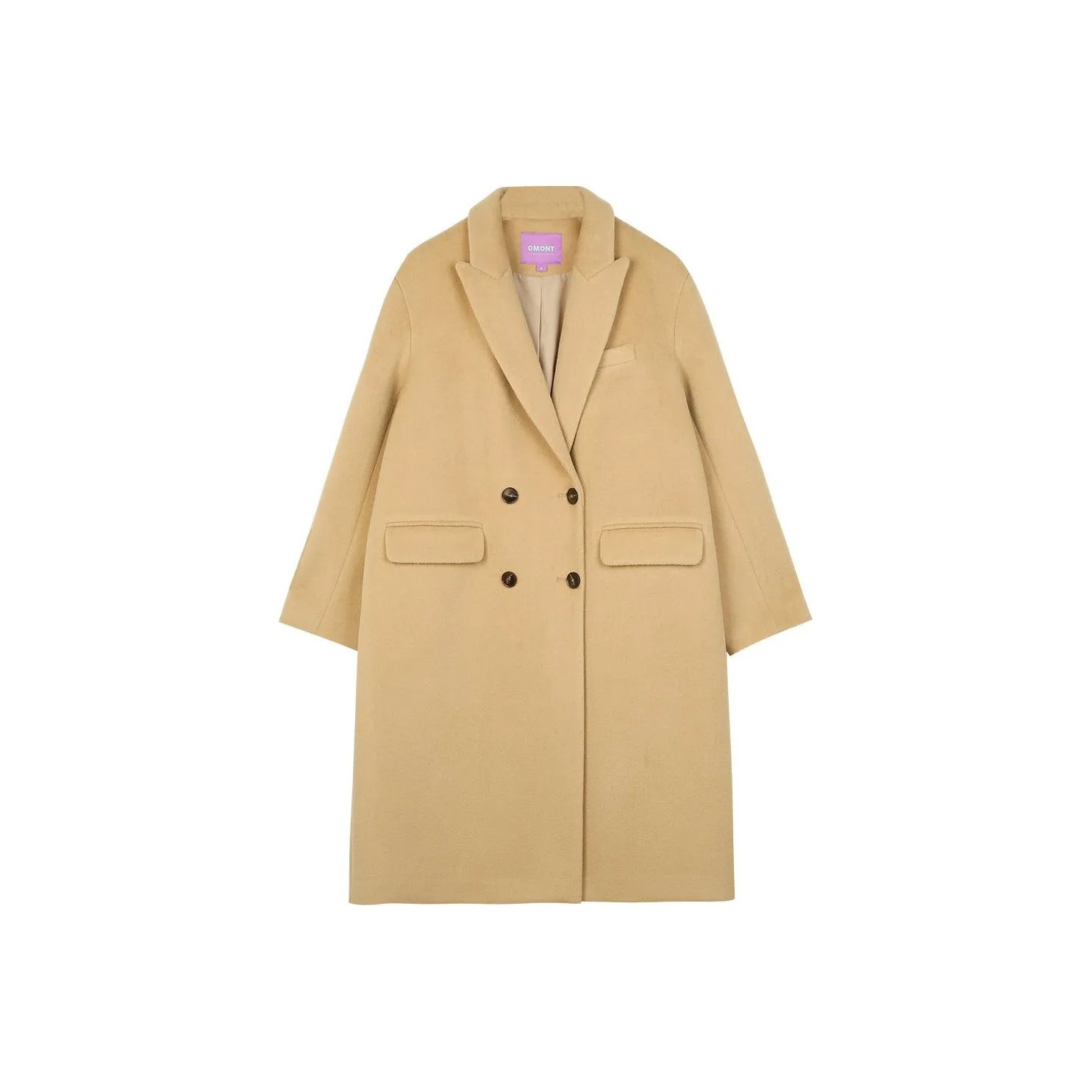 Omont Крем CAMEL Женские Пальто