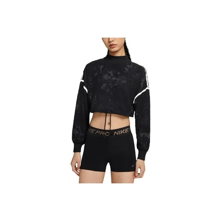 NIKE Черный/Темный дымчато-серый/Светоотражающий Черный Женские Короткие пальто