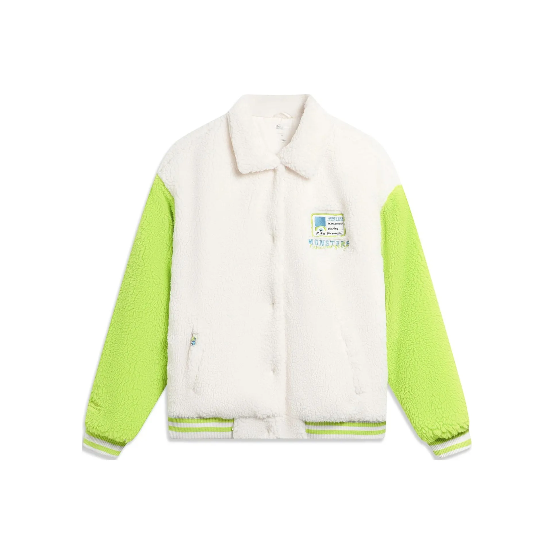 LiNing x Disney Хлопковый пуховик женский цвет экрю