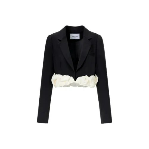 TAMMY TANGS Абрикосовый Черный Многоцветный Женские Офисные Костюмы