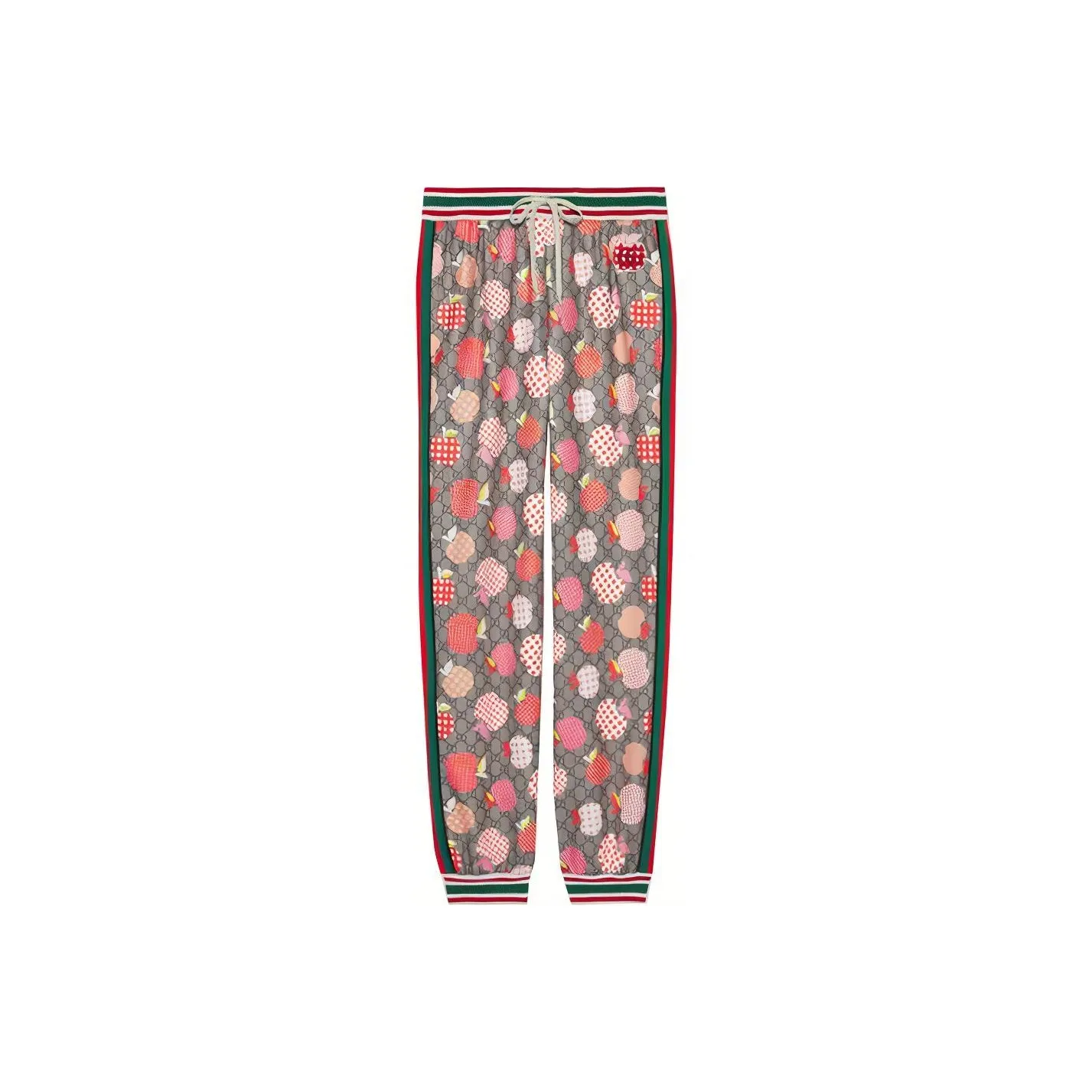 GUCCI Knitted Sports Pants Women's Brown