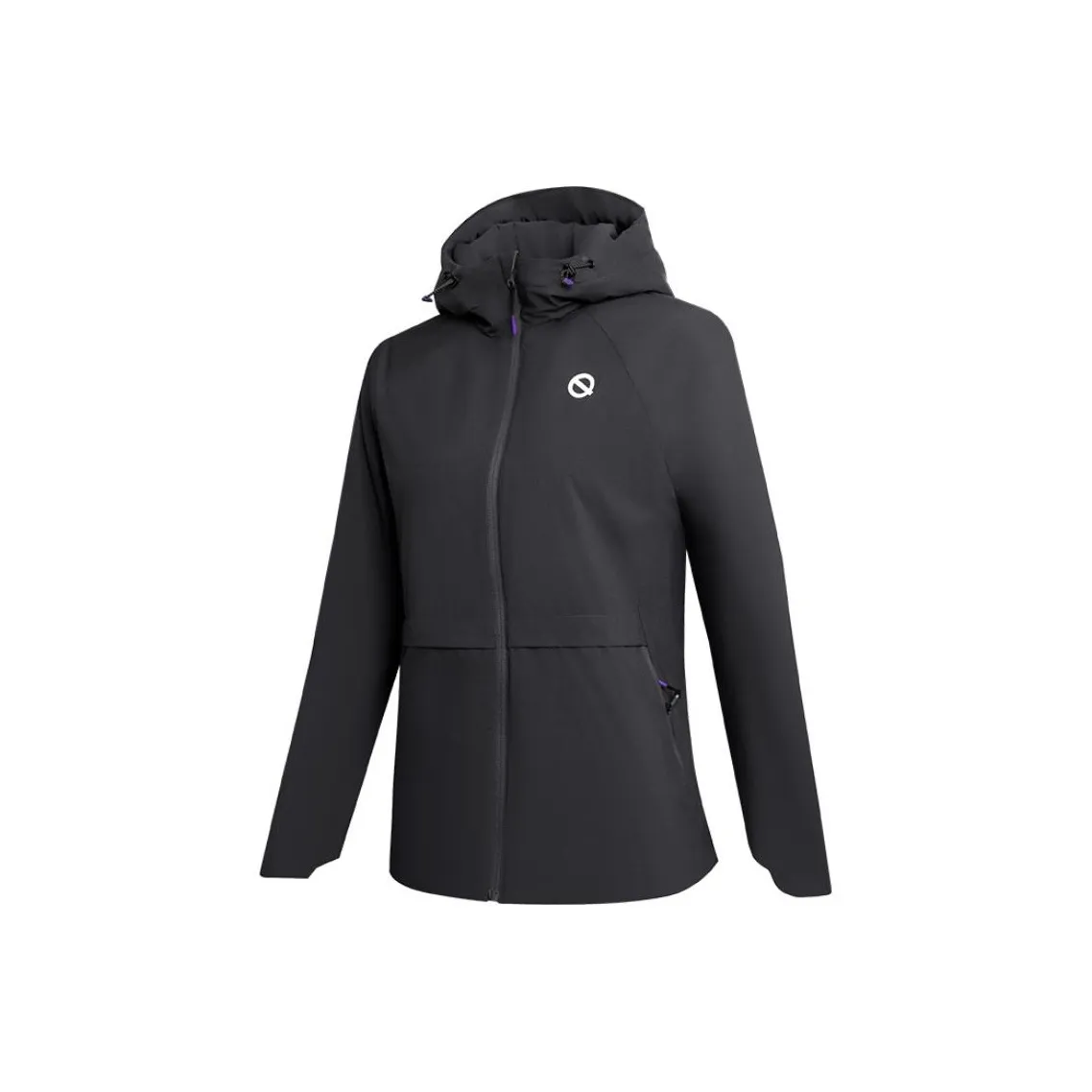 Qinkung Пуховая куртка Женская Черная
