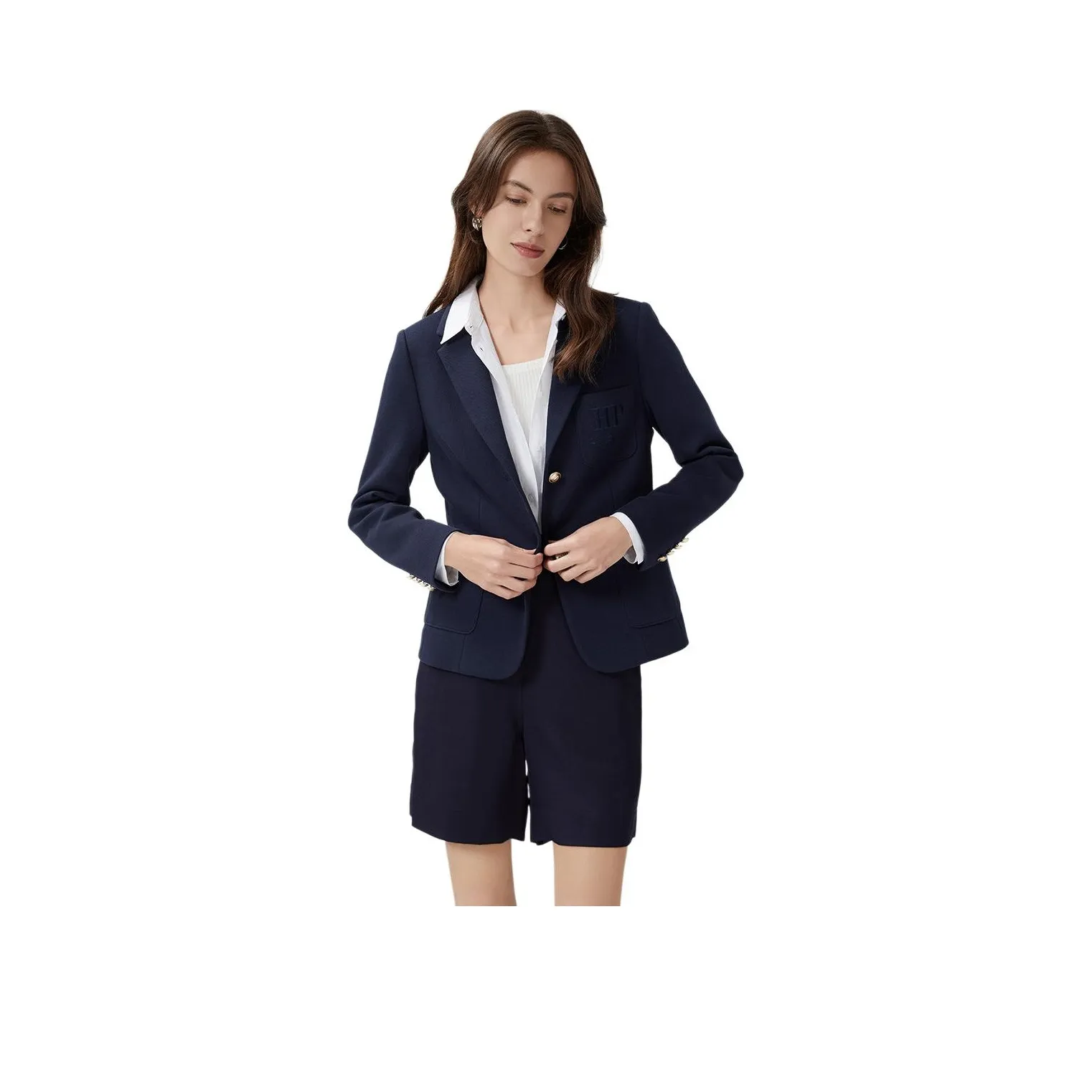 Hush Puppies Бизнес-костюм женский темно-синий