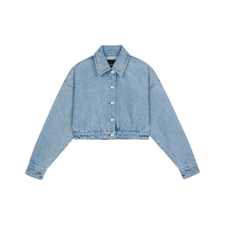 Maje Capsule Синий Женское короткое пальто