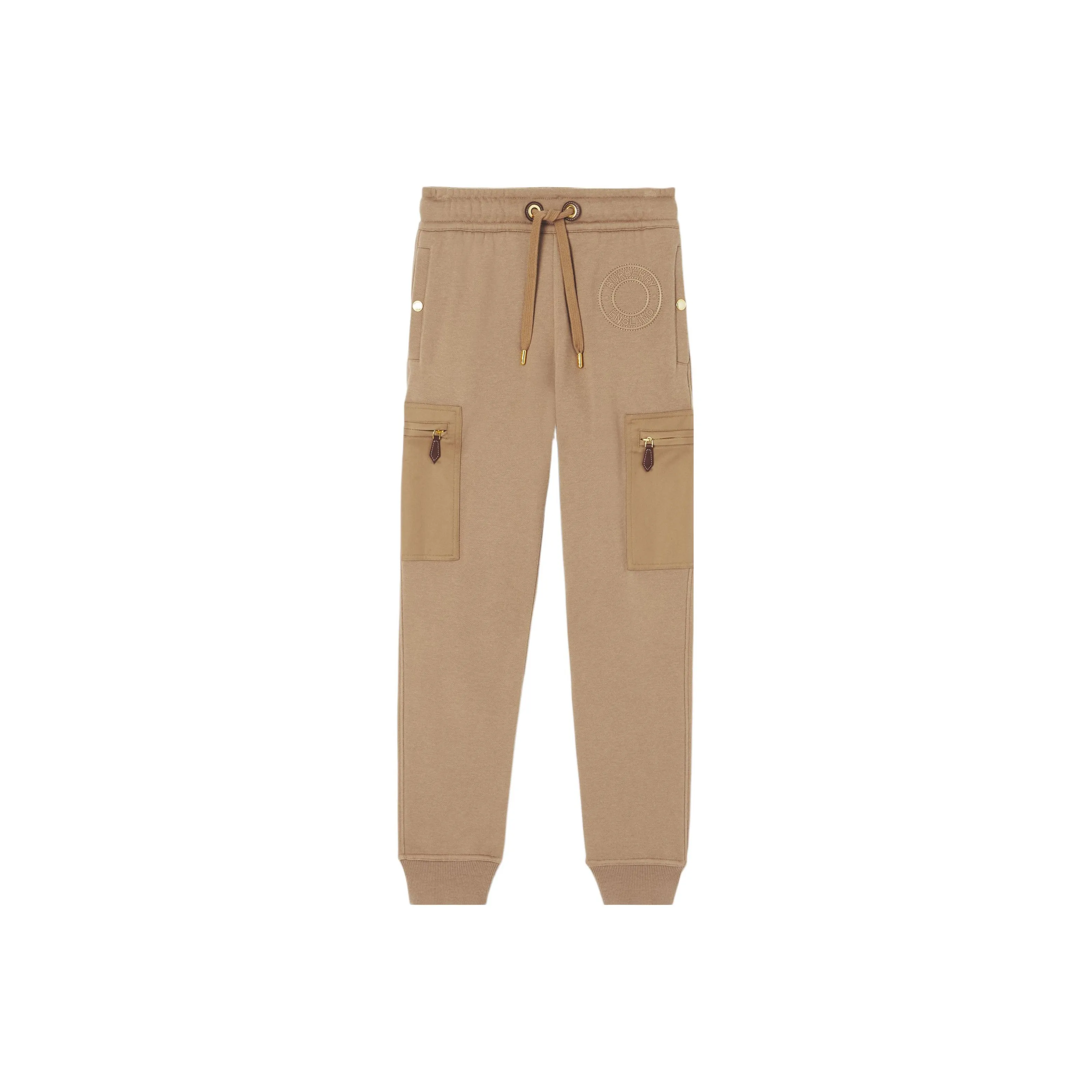 Burberry Knitted Sweatpants Women's Camel