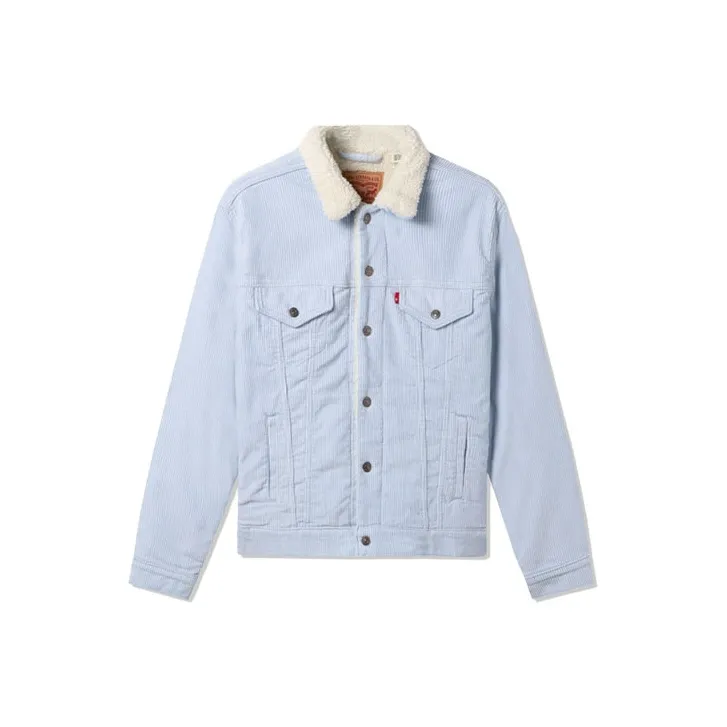 Levi's Velvet feel Coat Women's Light Blue