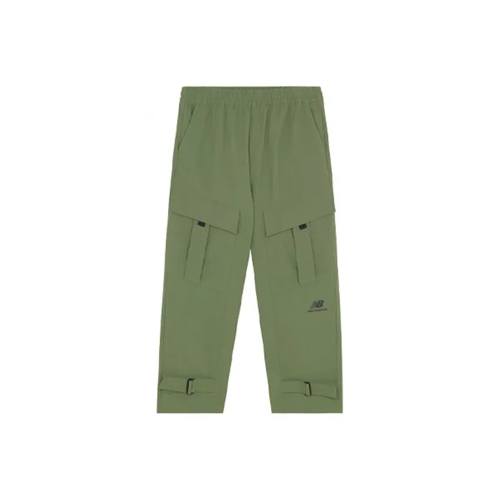 New Balance совместный бренд Повседневные брюки Женские Армейский зеленый