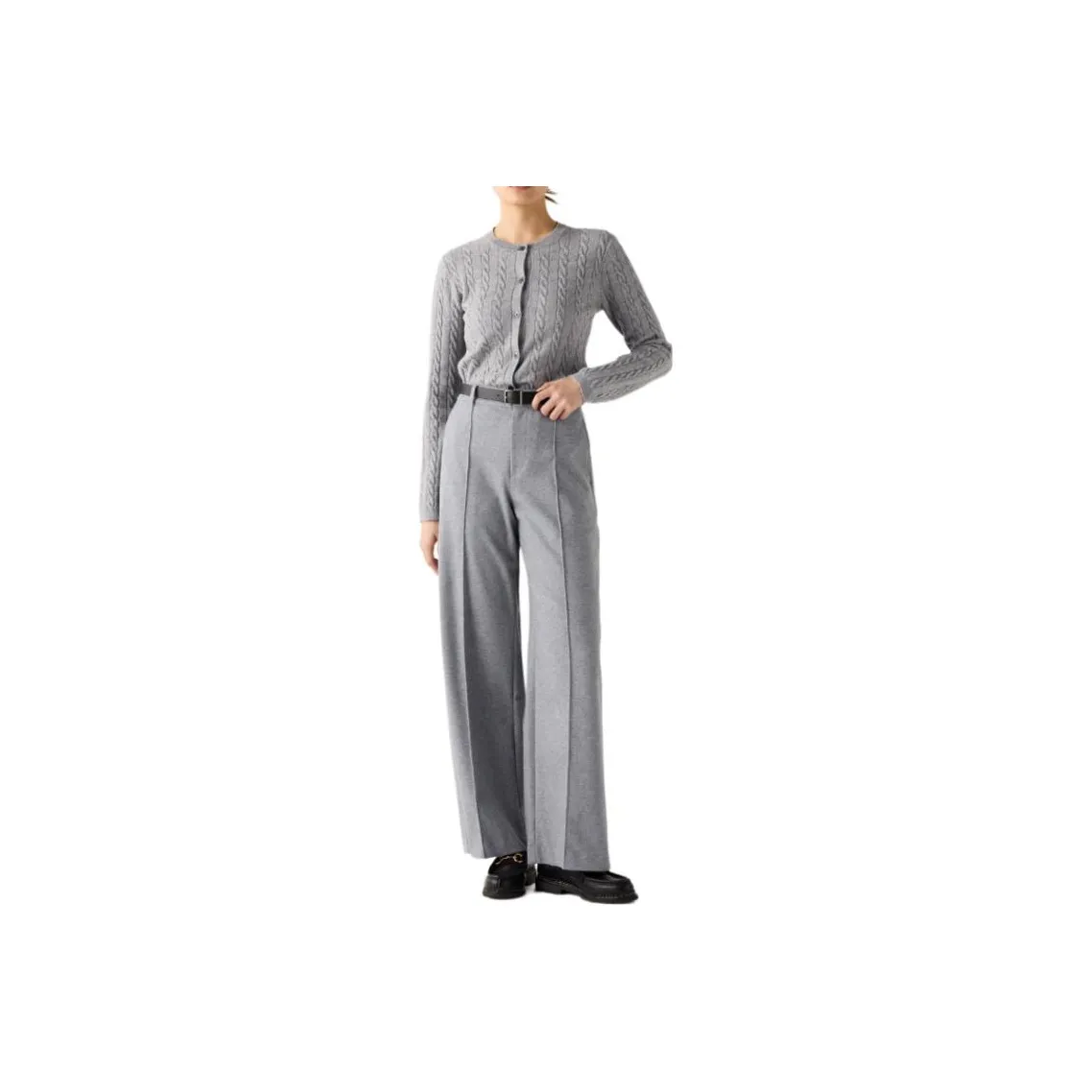 UNIQLO Casual With pants Women's Smoke Gray