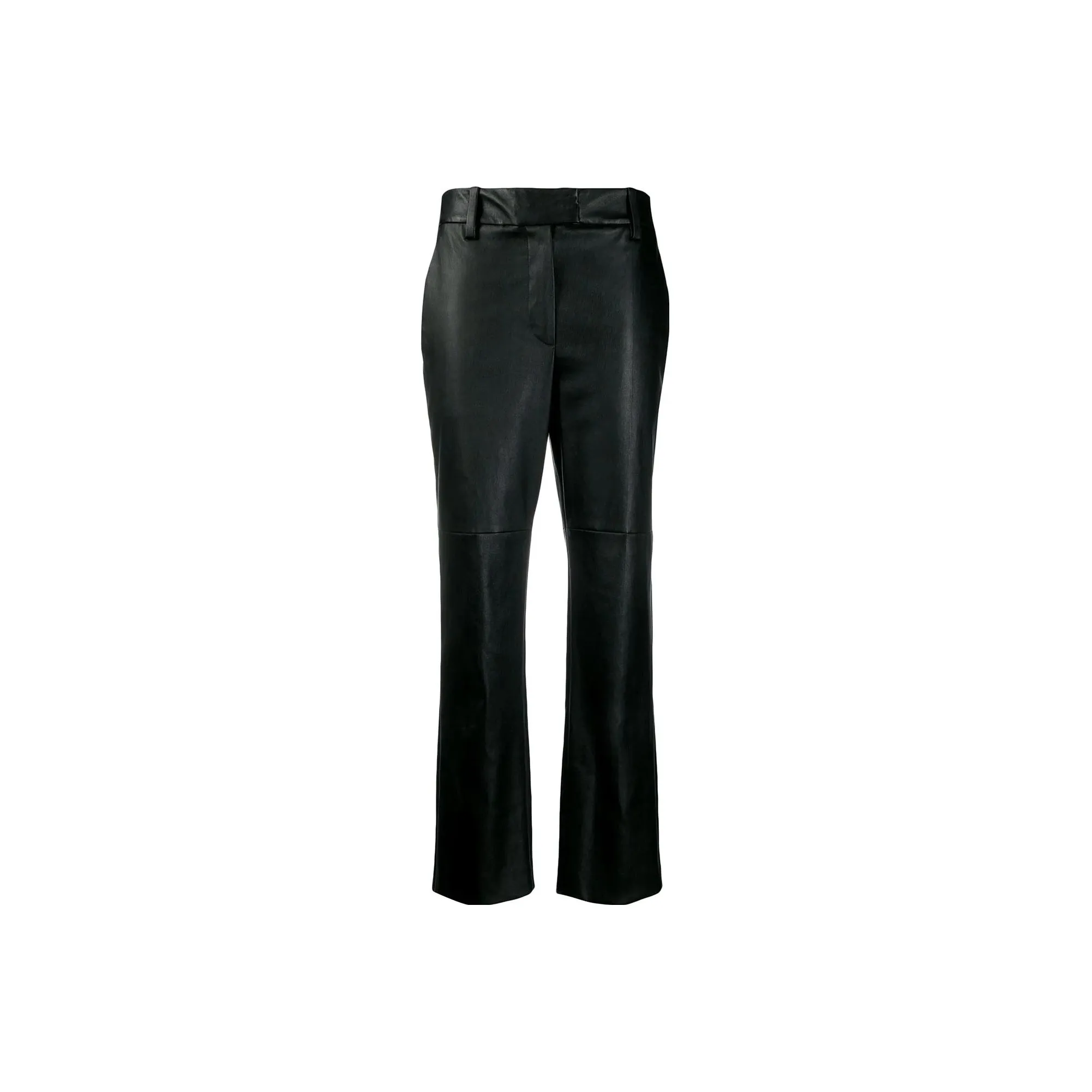 Brunello Cucinelli High-Waist Straight-Leg Trousers