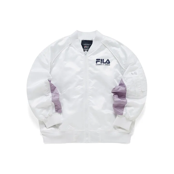 FILA FUSION Puffer Jacket Winter Women's Perfume Purple