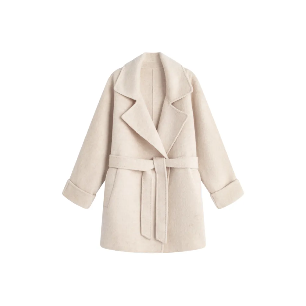 MOSIIMORII Куртка Женская Смешанная Бежевая