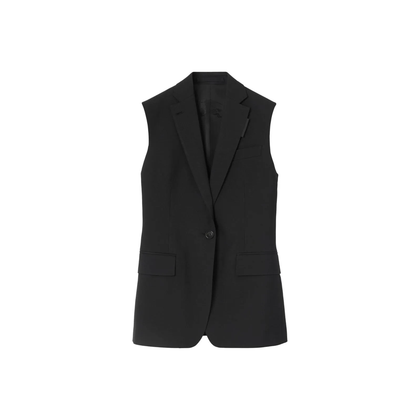 Burberry Sleeveless Tailored Jacket