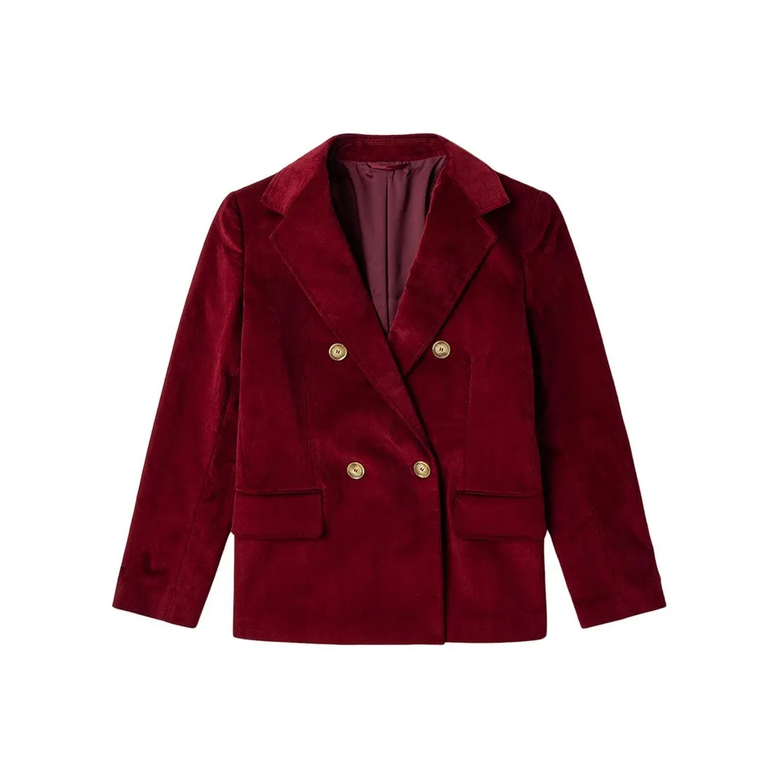 Бизнес-костюм для женщин цвет бордовый коллекция LACOSTE Collaboration