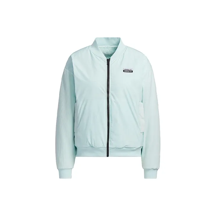 adidas originals RYV Цвет прохладной мяты Зеленый Женские Бархатные куртки