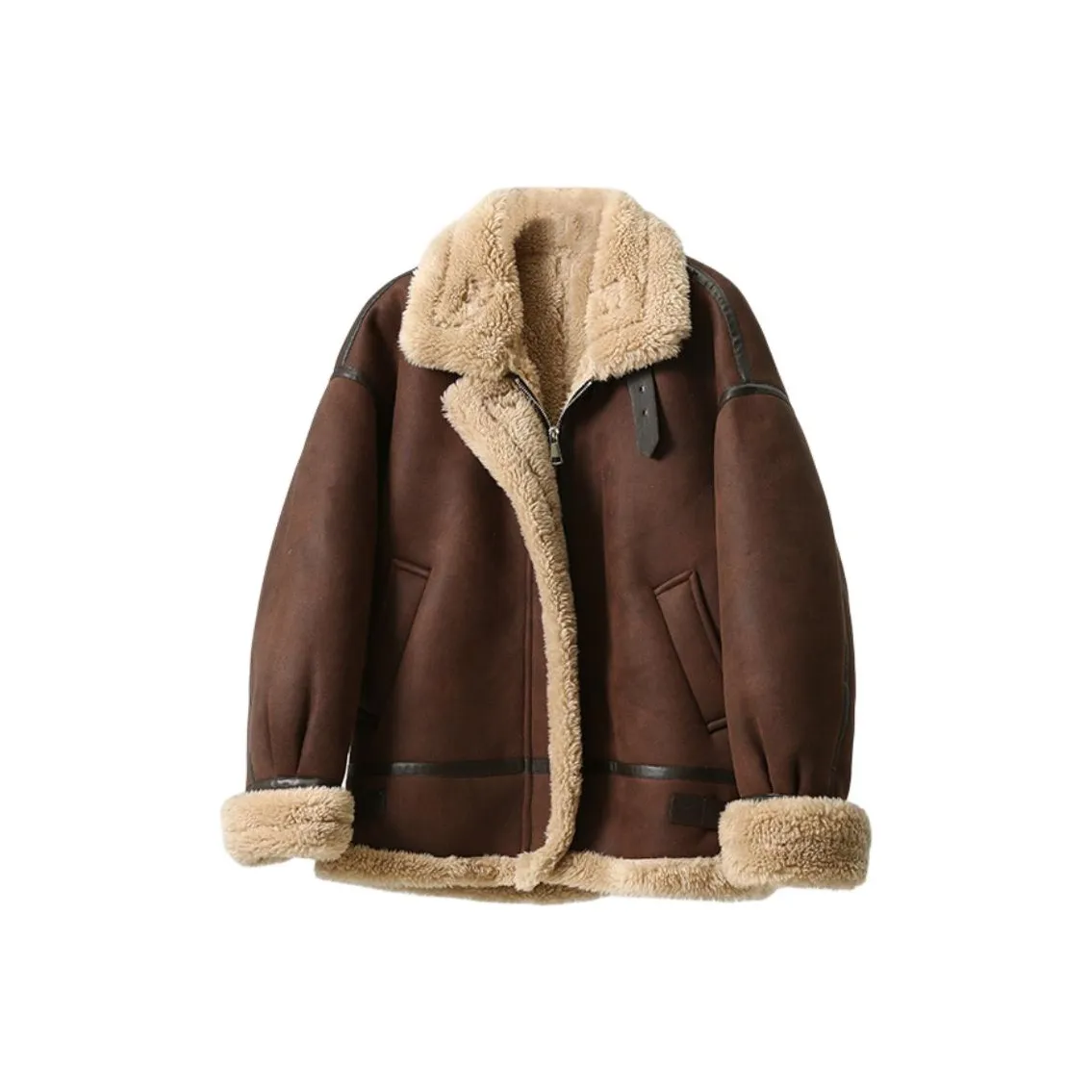 Shavani Cropped Coat Women's Brown