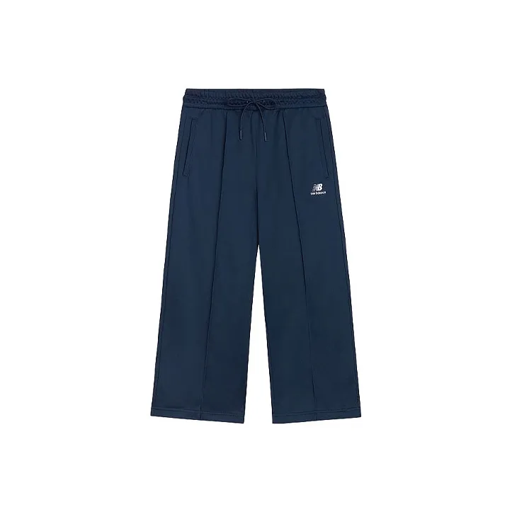 New Balance Темно-синие Женские Повседневные Брюки