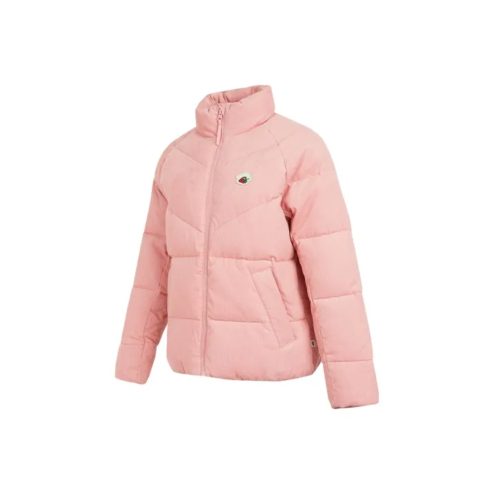 VANS Хлопковый пуховик женский розовый