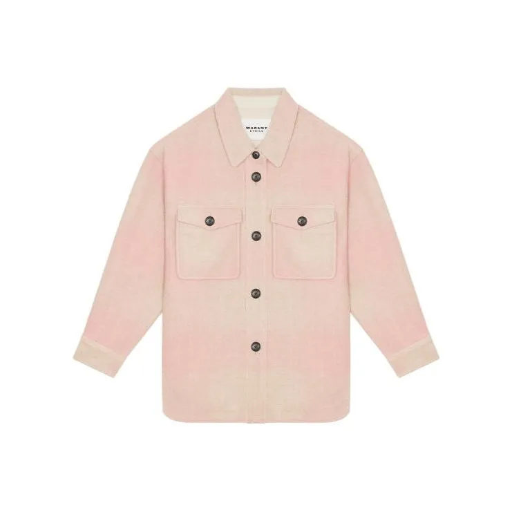 ISABEL MARANT FW23 Пальто Женское Cool And Stylish Розовый