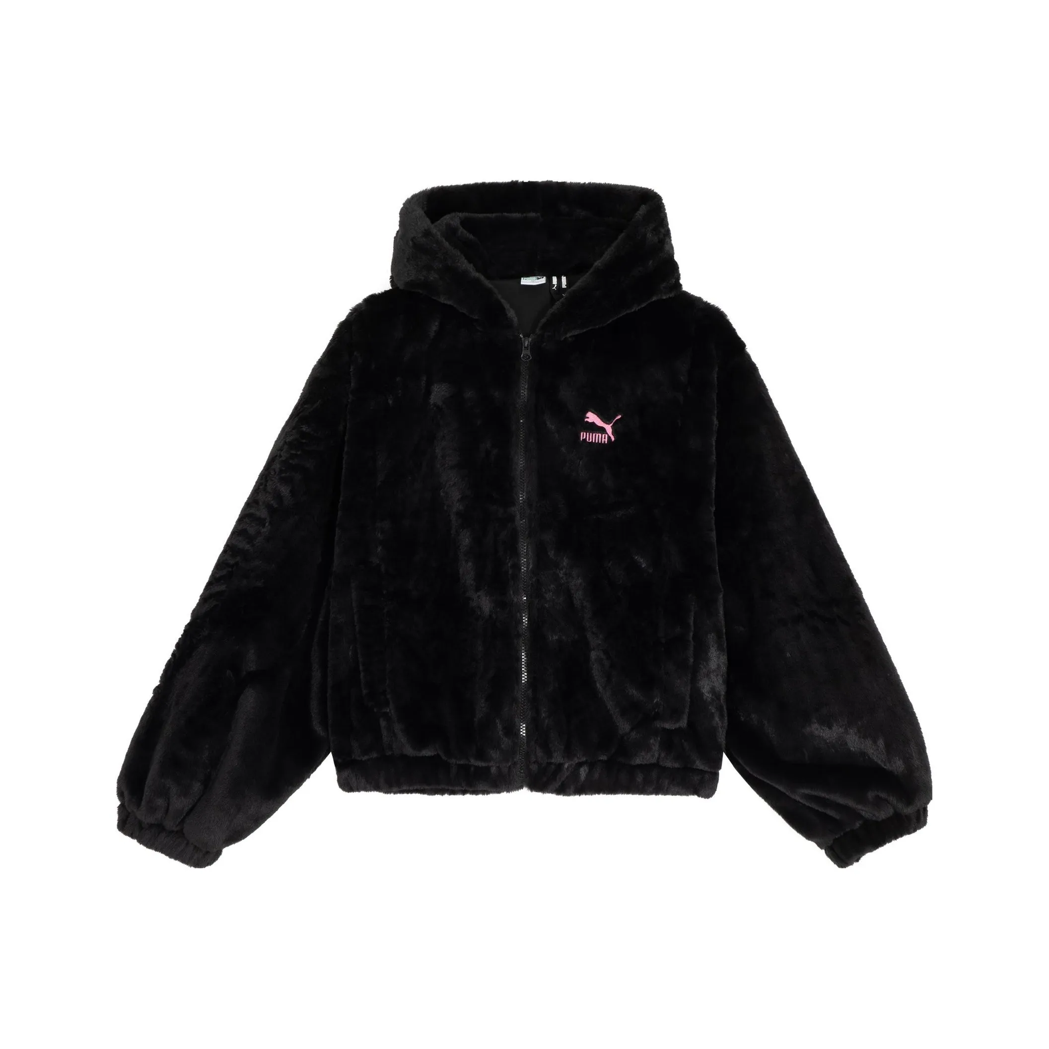 PUMA CLASSICS SLOUNGE Velvet feel Coat Women's Black
