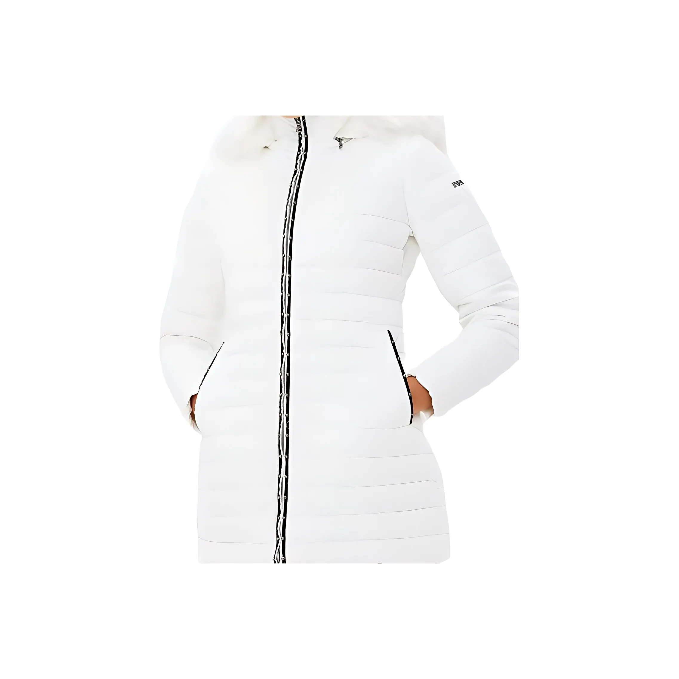 EMPORIO ARMANI Puffer Jackets Women's White