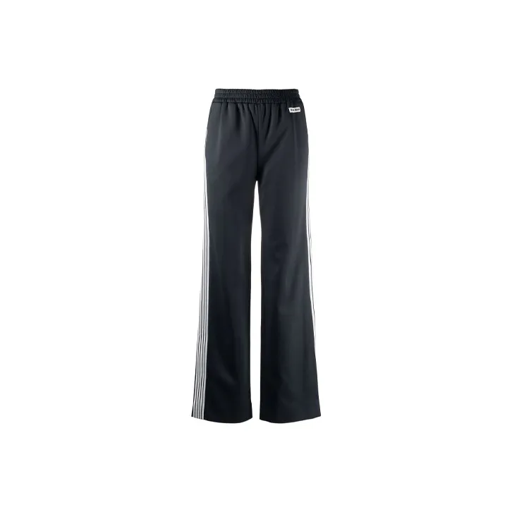 MIU MIU FW21 Knitted Sweatpants Women's Navy Blue
