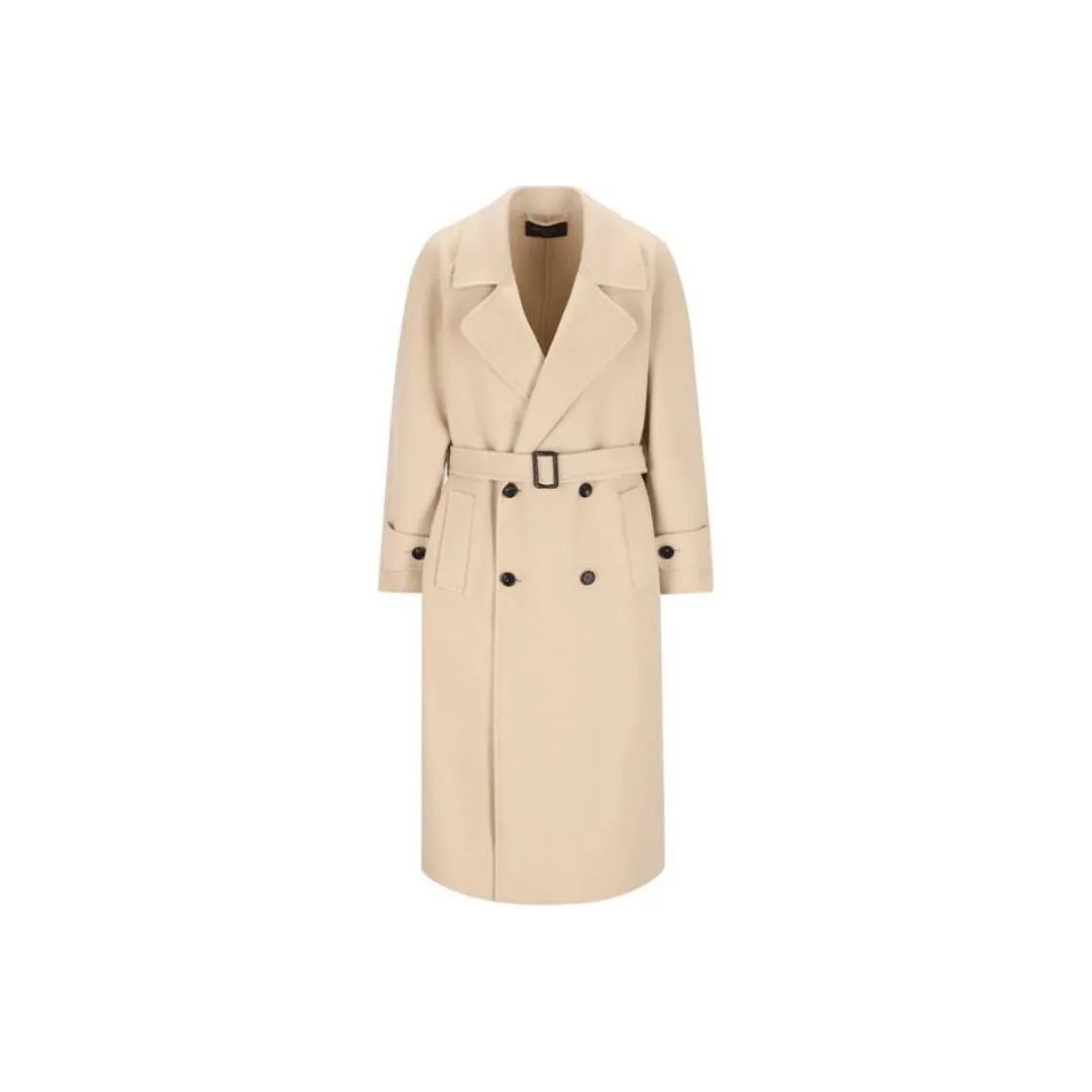 Loro Piana Double Breasted Belted Coat