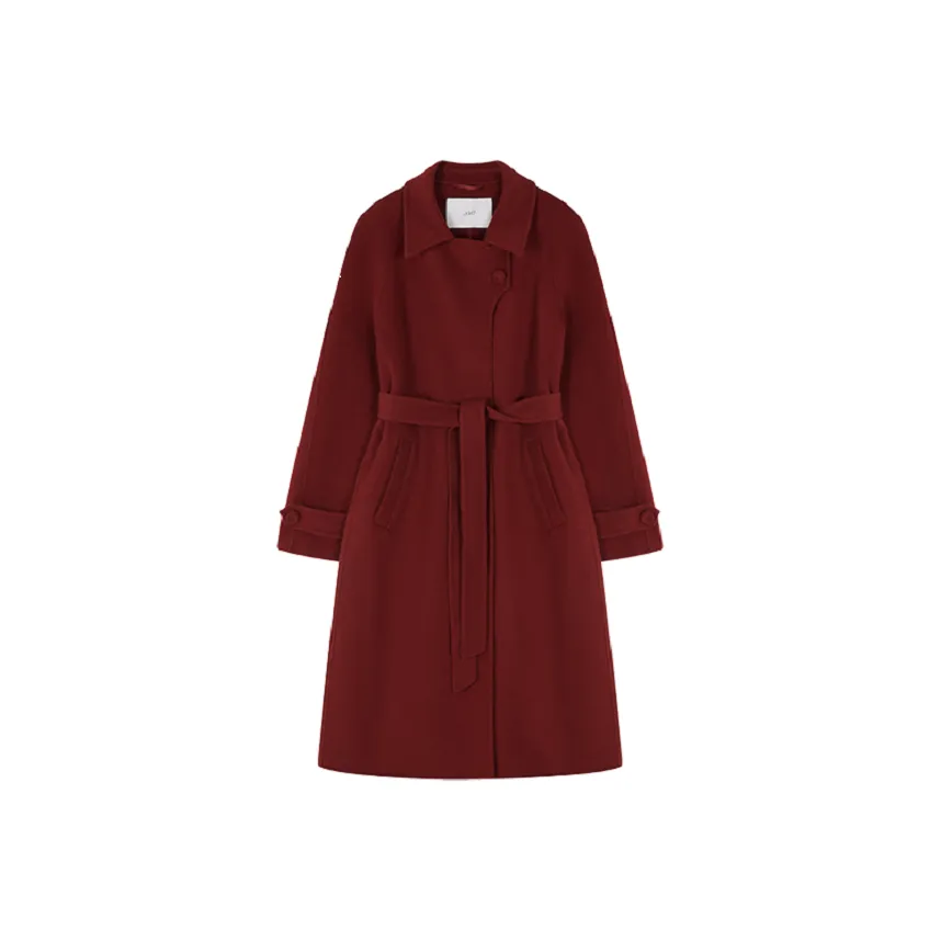 XWI Женское пальто бордового цвета