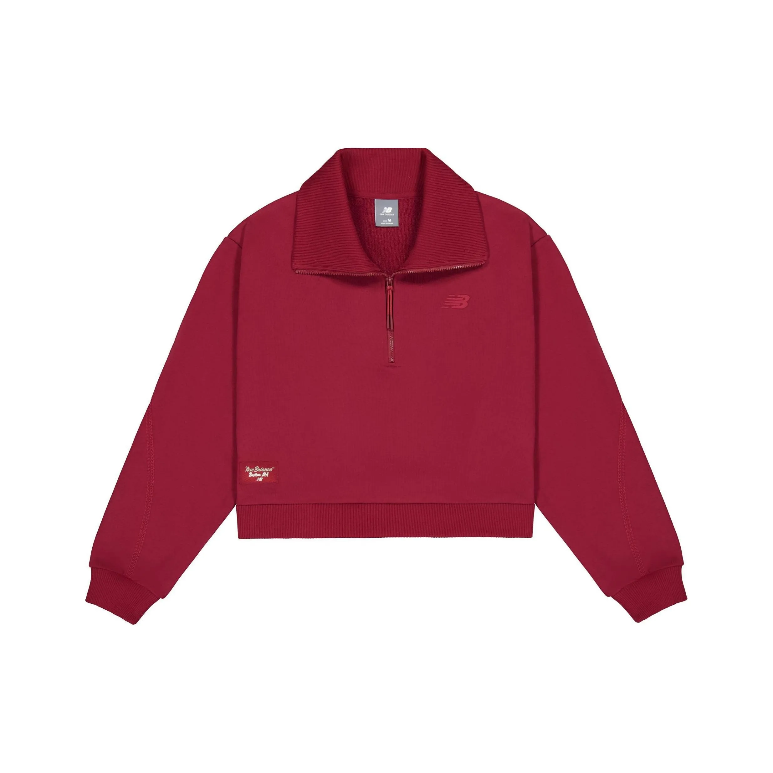 New Balance совместный продукт FW24 Толстовка Женская Красная