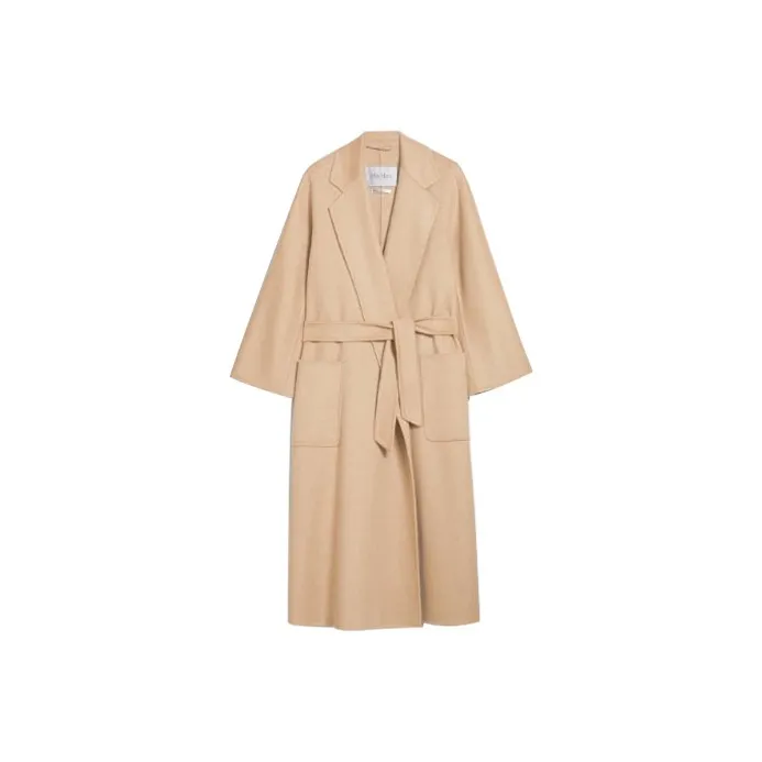 MaxMara Labbro Series Ludmilla Coat Women's Light Camel