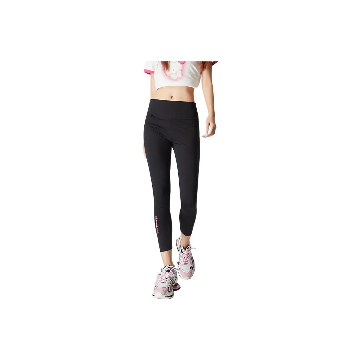 LALABOBO Черные Женские Компрессионные Леггинсы