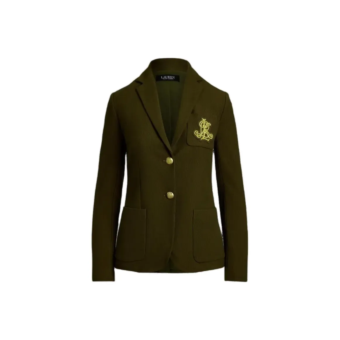 LAUREN RALPH LAUREN FW24 Business Suit Coat Women's Green Plant