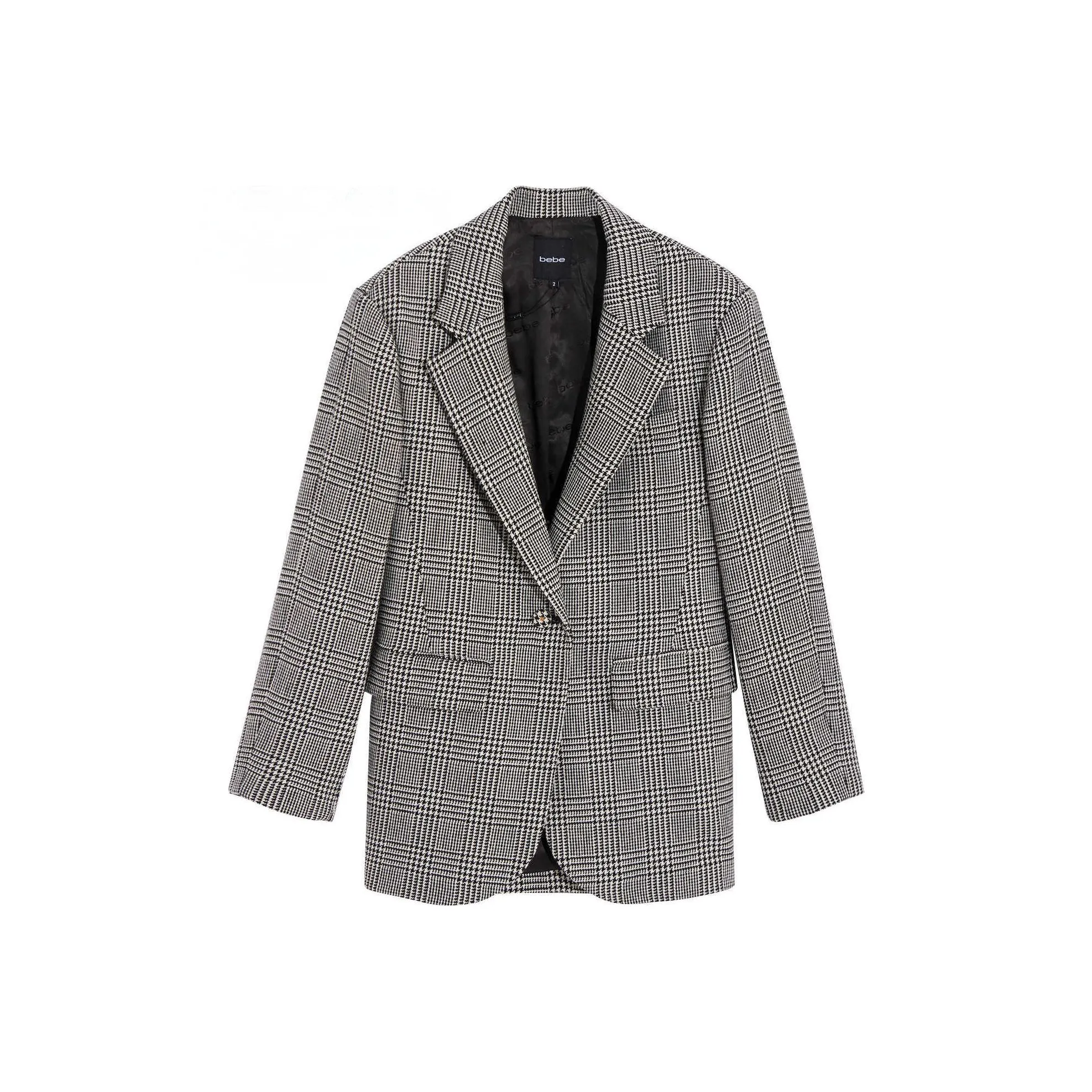 BEBE SS23 Бизнес-костюм женский черный белый