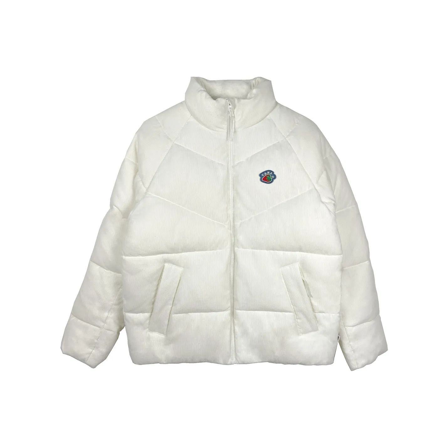 VANS Хлопковый пуховик Зимний Женский Белый