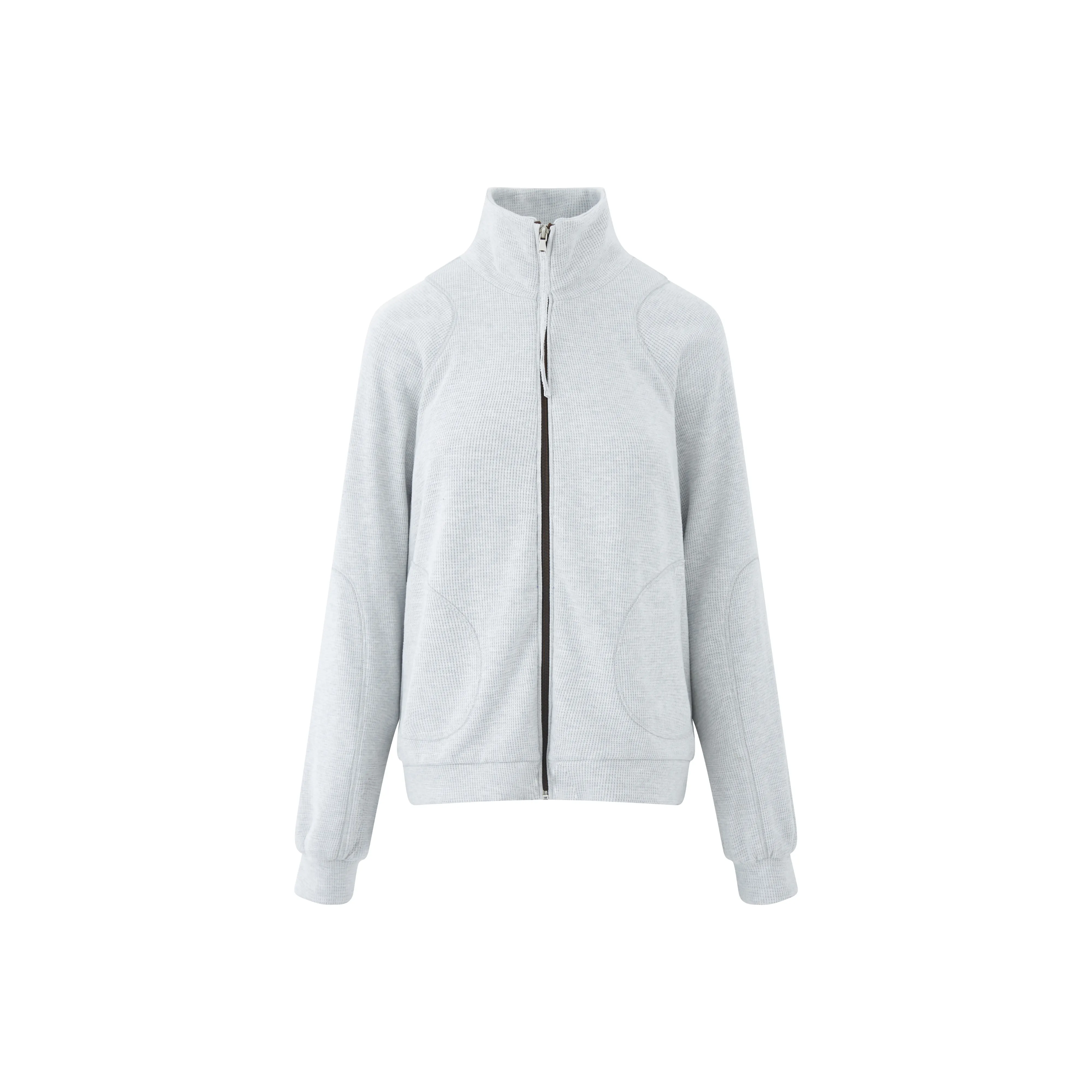 RUNTOTHEFUTURE Cropped Coat Unisex Light Gray РУНТТОТХЕФЮЧЕР Unisex Light Серый