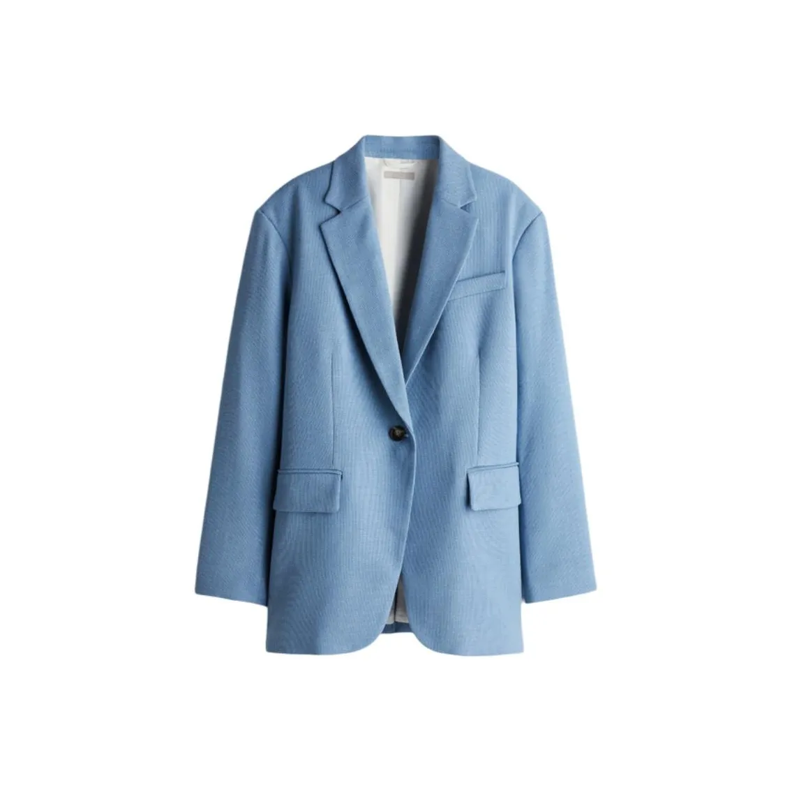 H&M Business Suit Women's Gray Blue