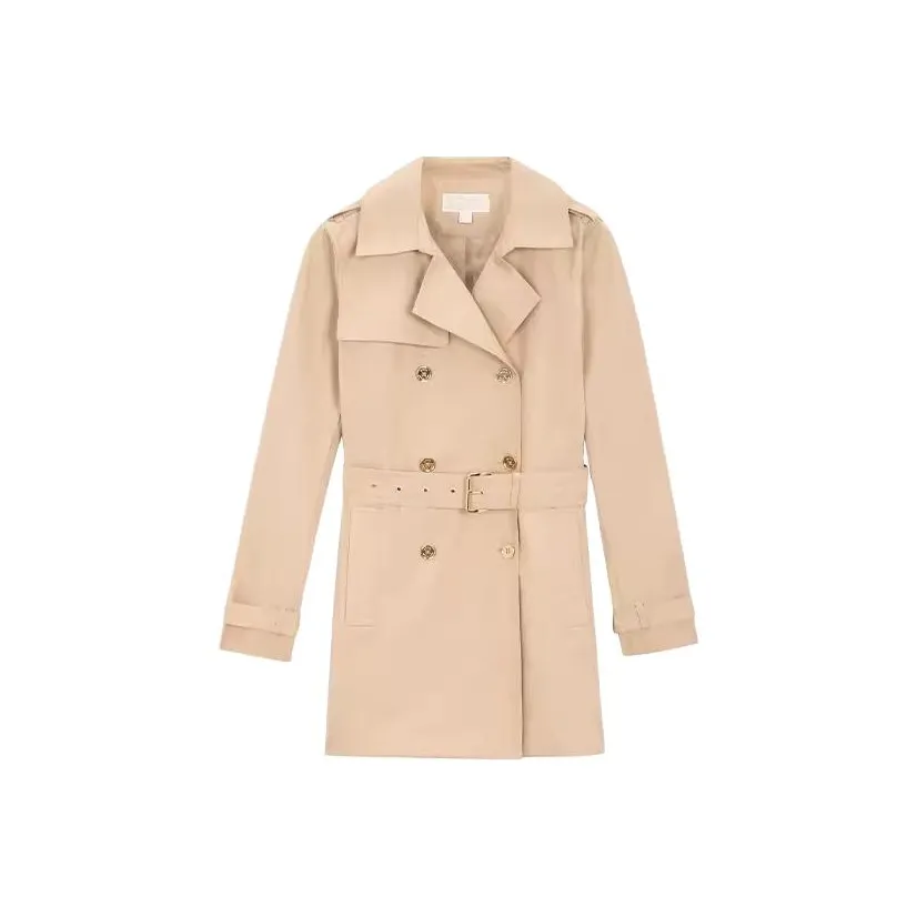 MICHAEL KORS Trench Coat Women's Khaki