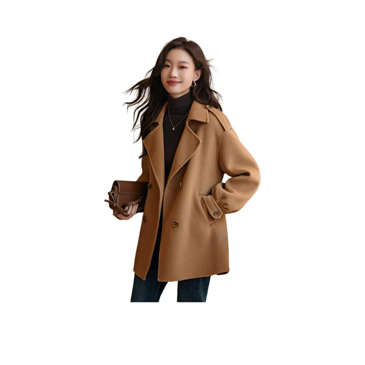 Mo Han Yi Mei Куртка Женская Warm Camel